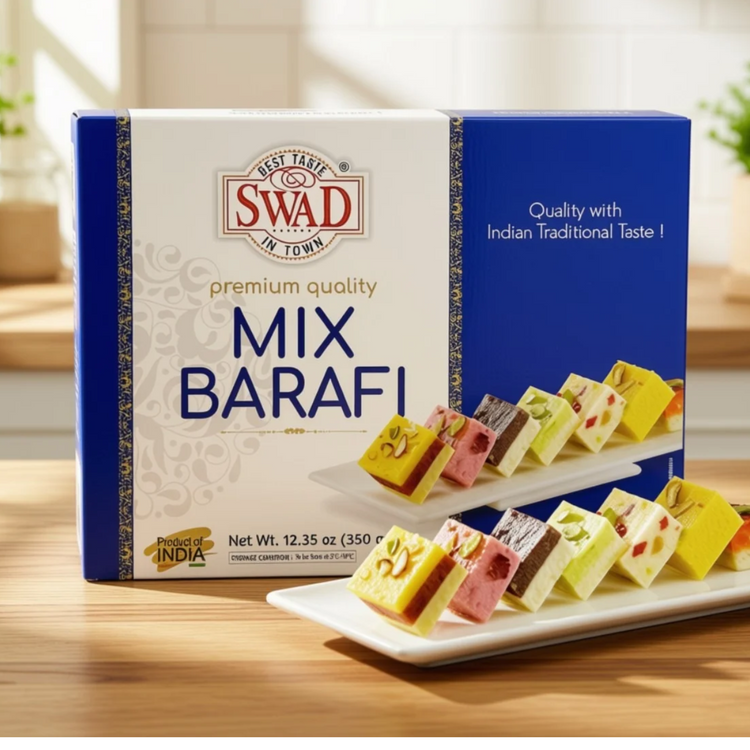 Swad Frozen Mix Barfi 350 Gm.