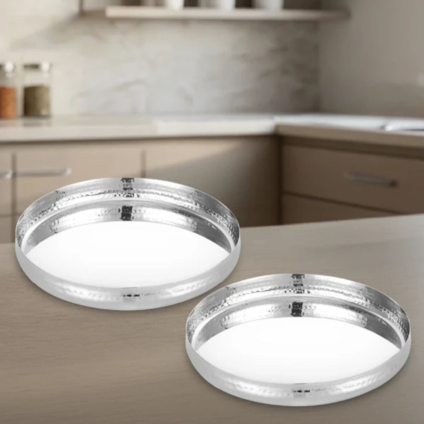 Thali (Stainless Steel) 33 cm.