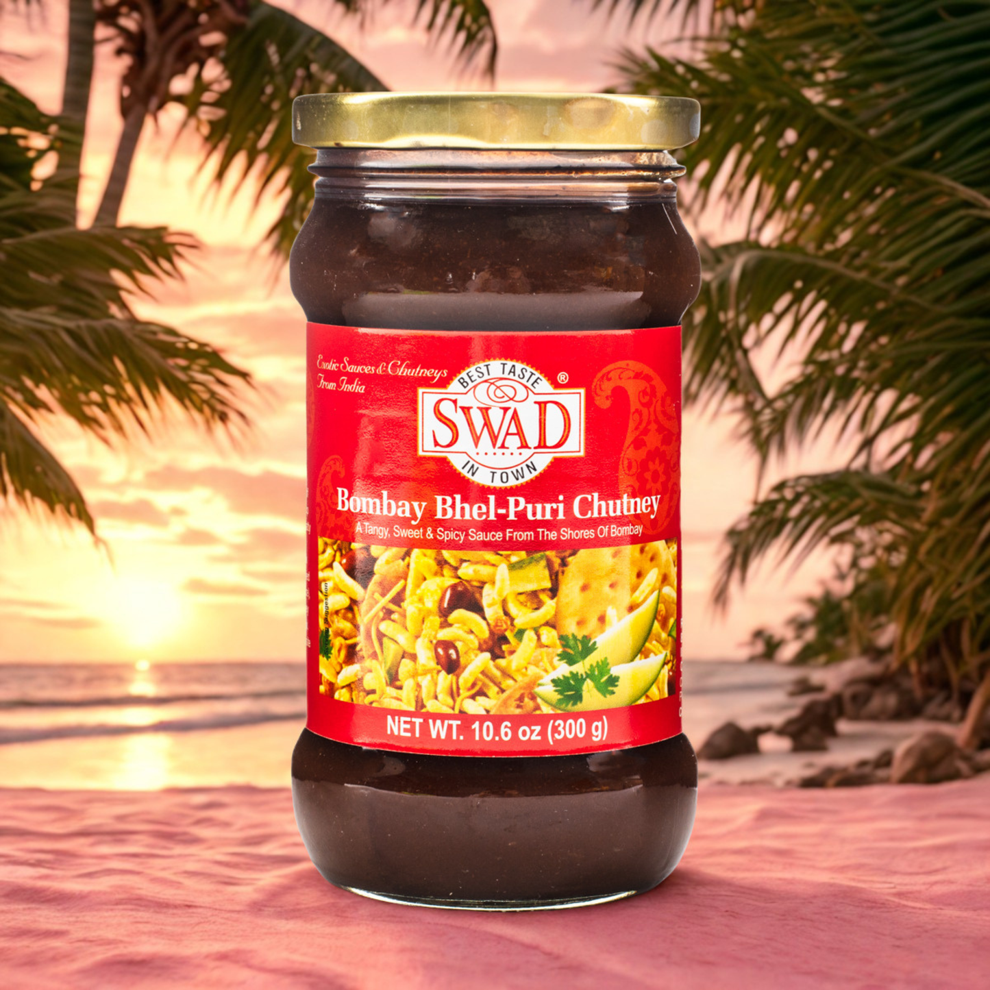 Swad Bombay Bhel Chutney 10.6 Oz.