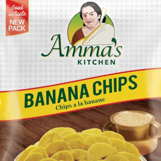 Amma's Kitchen Banana Chips 10 Oz.