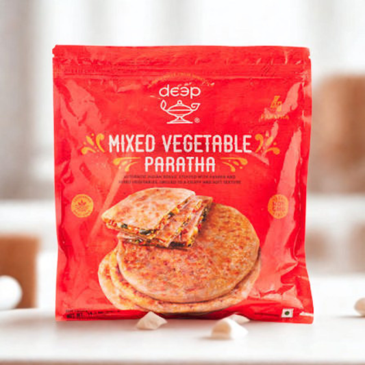 Deep Mix Veg Paratha 4 Pc.