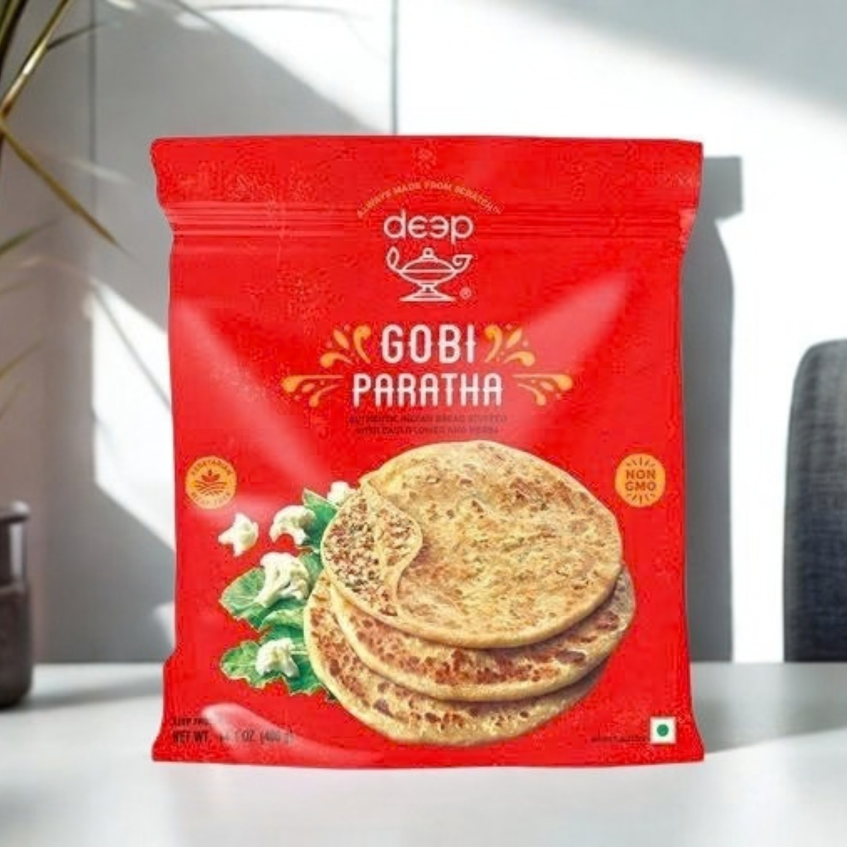Deep Gobi Paratha (Family Pack)16 Pc.