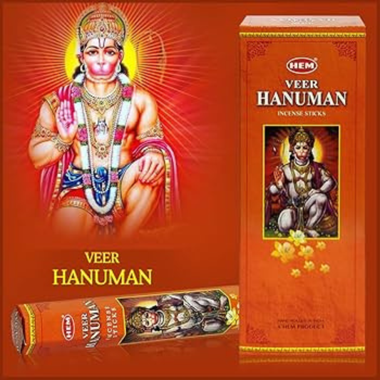 Hem Veer Hanuman Incense (6 Pack)