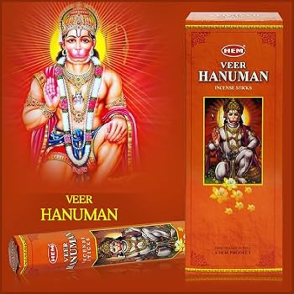 Hem Veer Hanuman Incense (6 Pack)