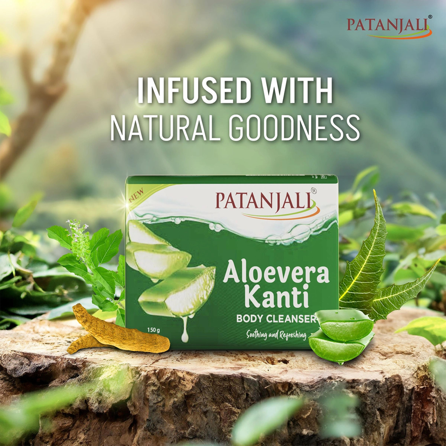 Patanjali Aloevera Soap 150 Gm.