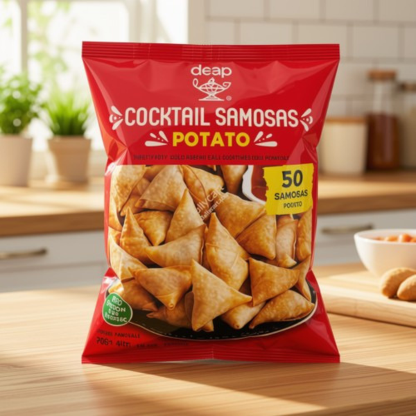 Deep Cocktail Potato Samosa - 50 Pc.