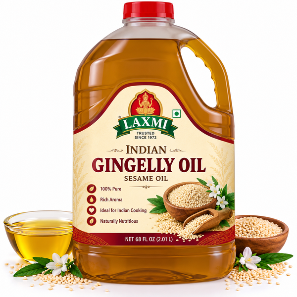 Laxmi Indian Gingelly Oil 68 Oz.