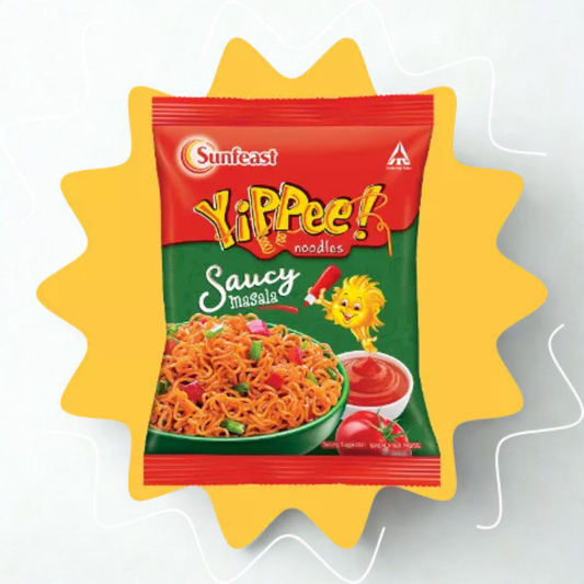 Sunfeast Yippee Saucy Masala Noodles 270 Gm.