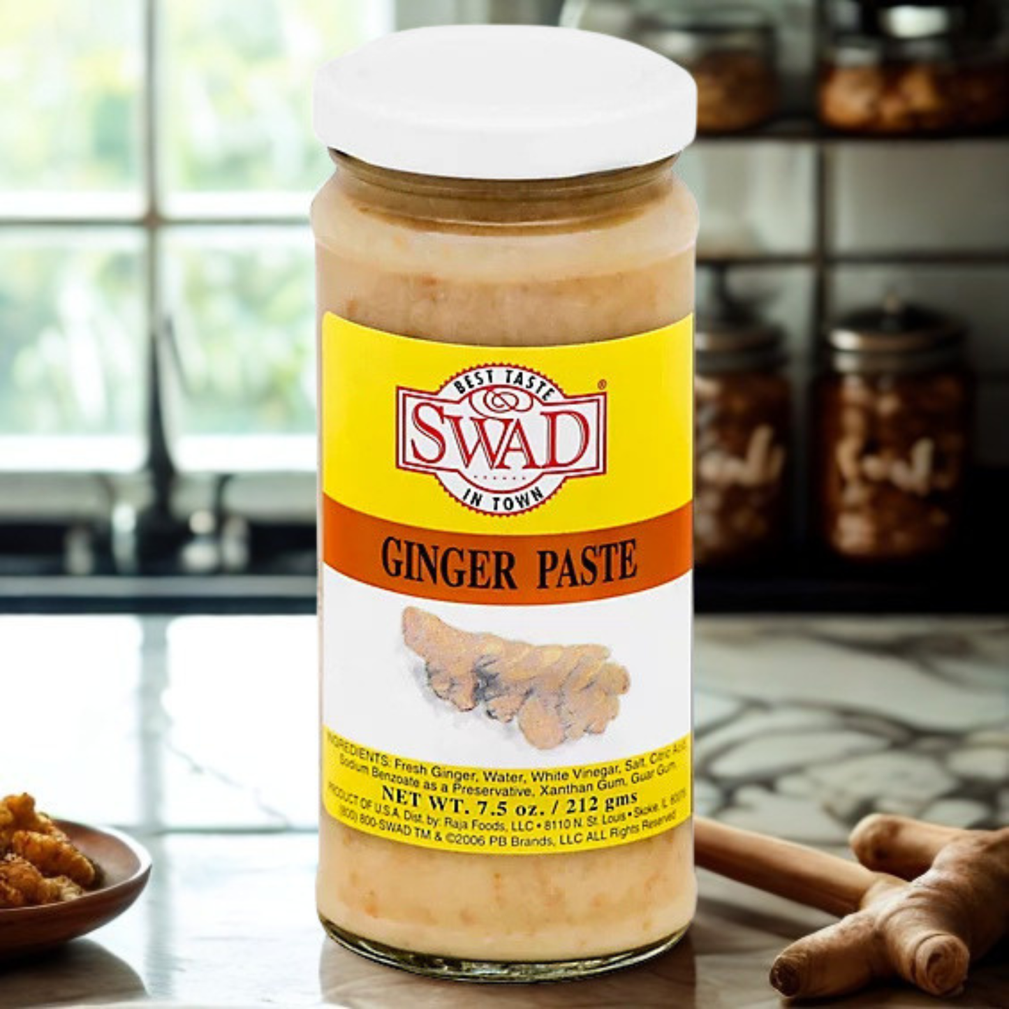 Swad Ginger Paste 7.5 Oz.