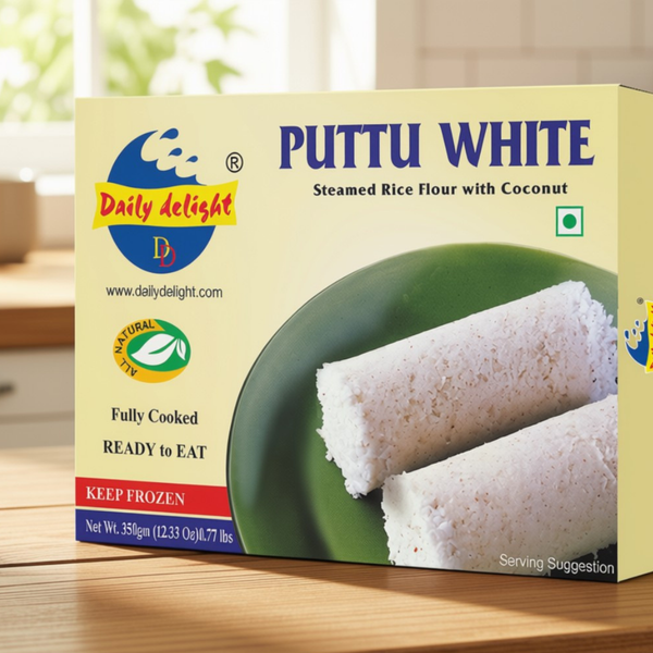 Daily Delight Puttu White 12.3 Oz.