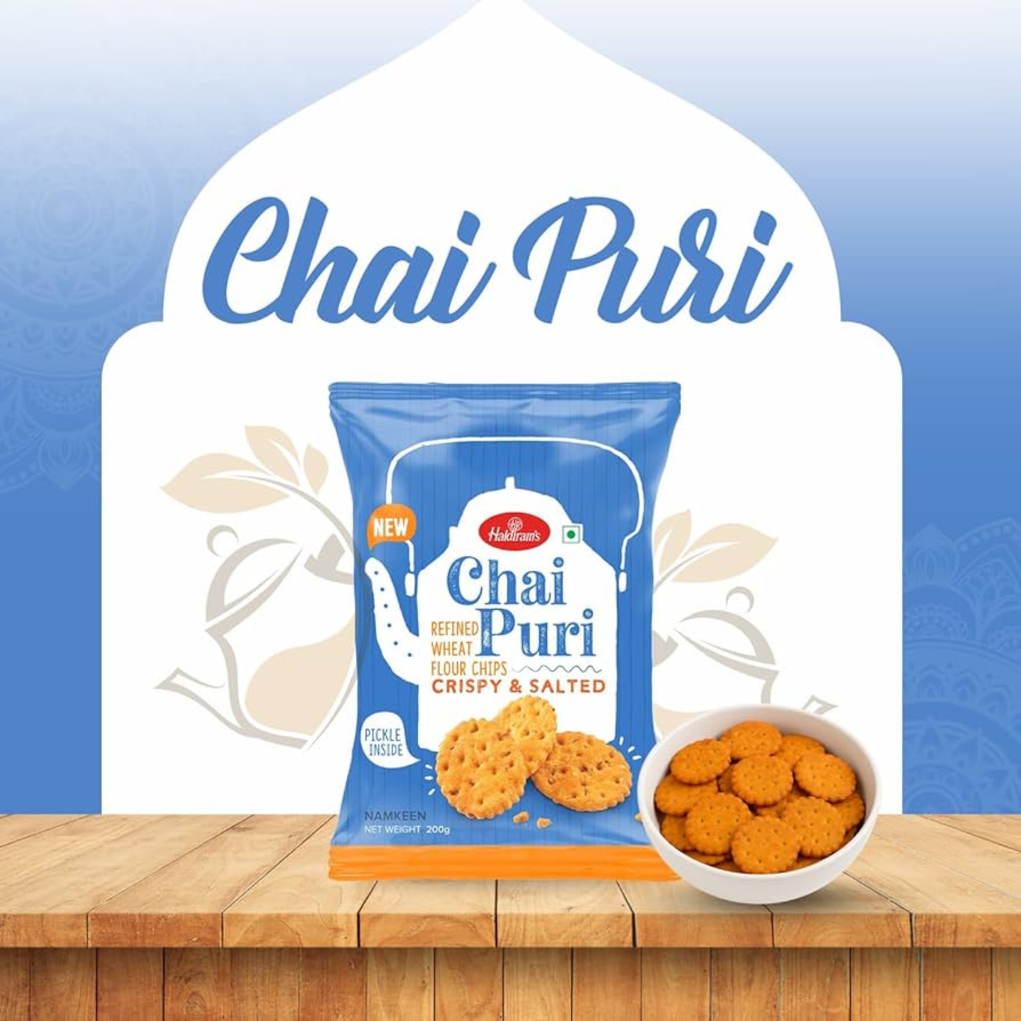 Haldiram Chai Puri 200 Gm..