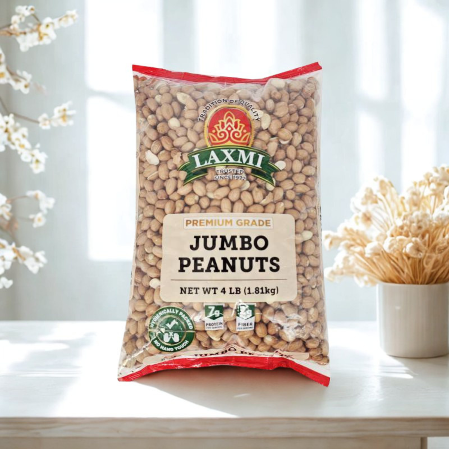 Laxmi Jumbo Peanuts 4 Lb