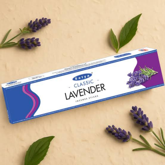 Satya Lavender Perfumed Incense 15 Gm.