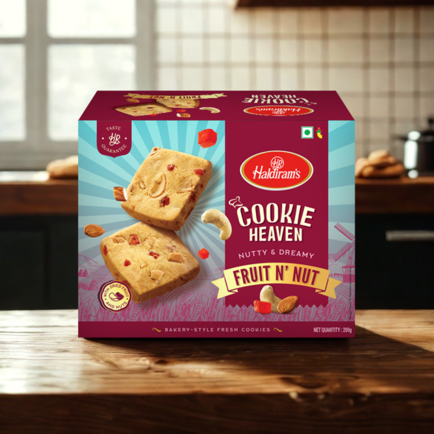Haldiram Fruit & Nut Cookies 400 Gm.