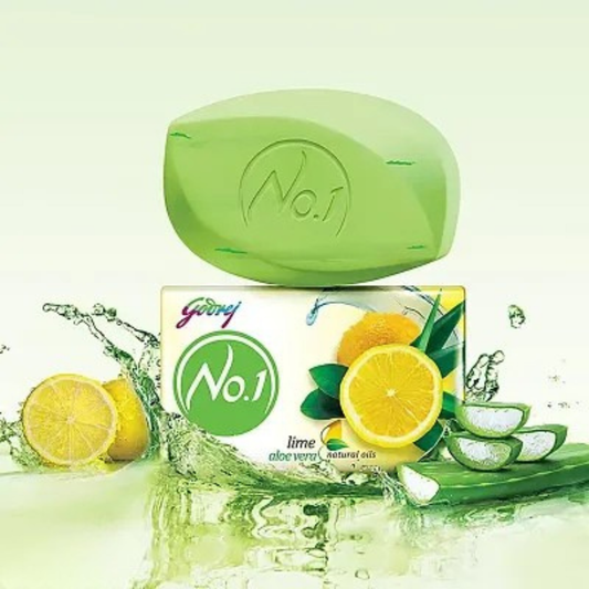 Godrej No.1 Lime & Alovera - 115 Gm.
