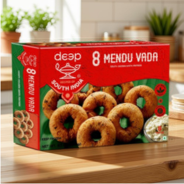 Deep Mendu Vada (Frozen) - 8.2 Oz.