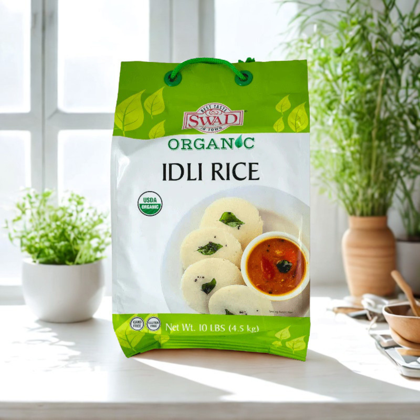 Swad Organic Idli Rice 10 Lb.