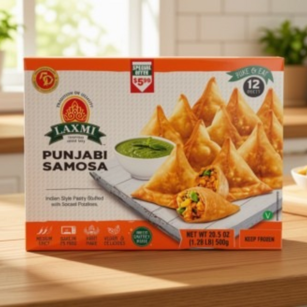 Laxmi Punjabi Samosa 12 Pc.
