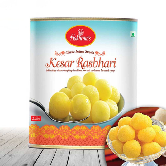 Haldiram Kesar Rasbhari 2.2 Lb.