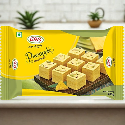 GRB Pineapple Soan Papdi 250 Gm.