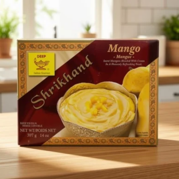Deep Mango Shrikhand (Frozen) 14 Oz.