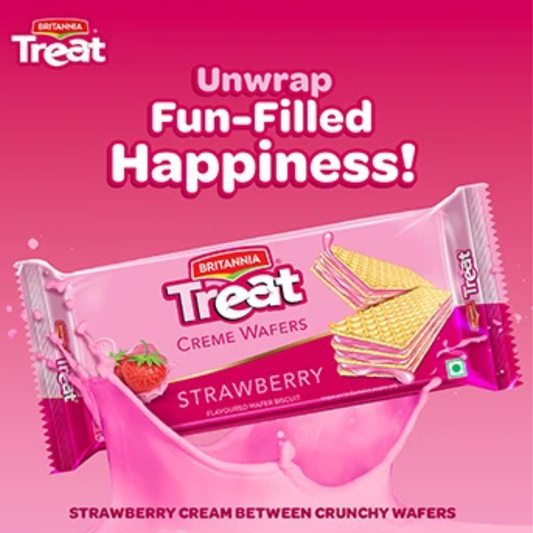 Britannia Strawberry Wafers 5.2 Oz.