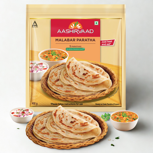 Aashirvad Malabar Paratha 400 gm.