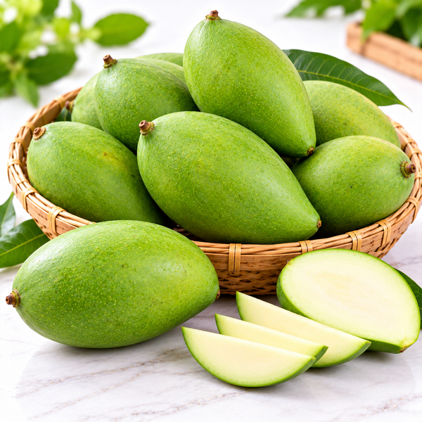 Raw Green Mangoes (1 Lb)