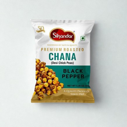 Sikander Chana Black Pepper 150 Gm.