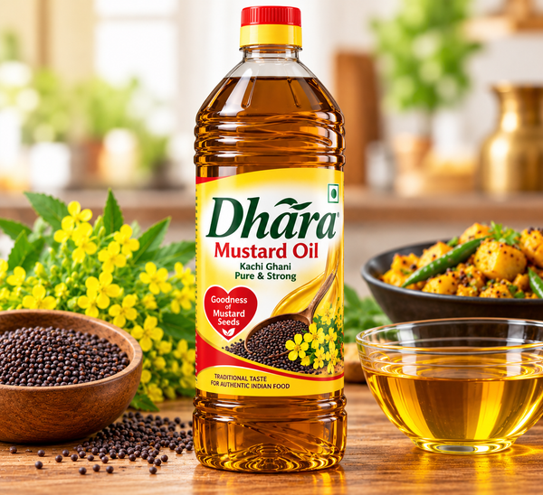 Dhara Mustard Oil 1 Liter