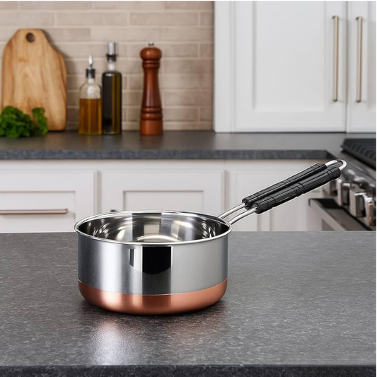 Sauce Pan Copper Bottom (Medium)