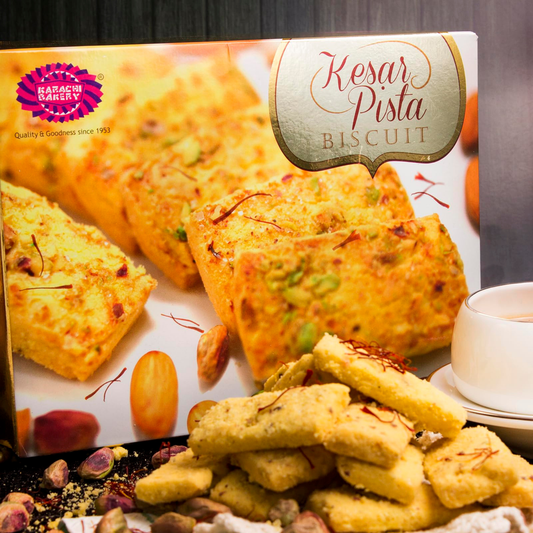 Karachi Fruit +Kesar Pista Biscuits 400 Gm.