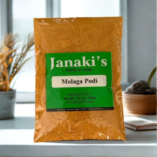 Janaki's Molaga Podi 3.5 Oz.