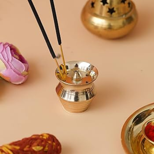 Agarbatti Stand (Brass-Kalash)