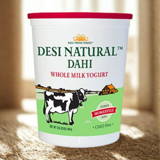 Desi Natural Dahi (Whole Milk) 4 Lb.