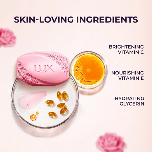 Lux Nourished Glow Soap 125 Gm.