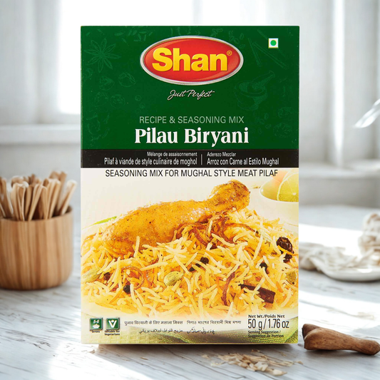 Shan Punjabi Yakhni Pulao Masala 1.75 Oz