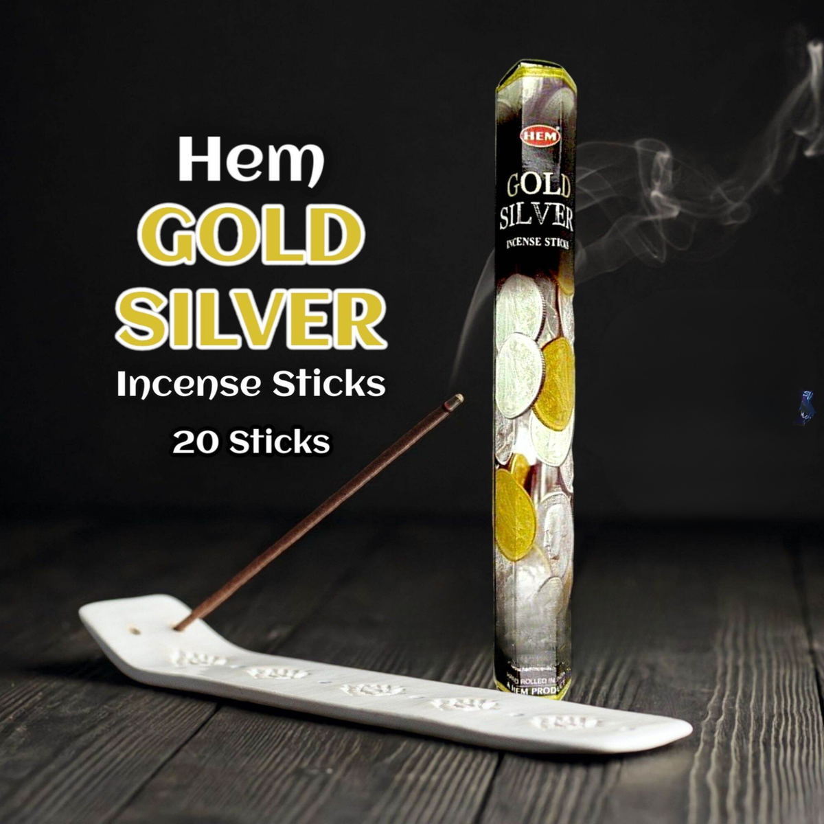 Hem Gold Silver Incense