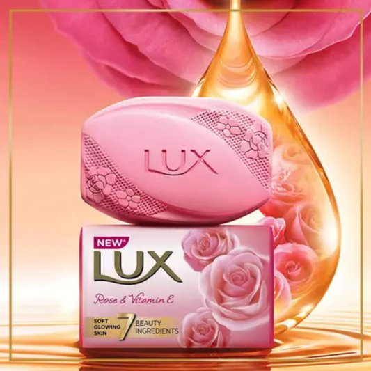 Lux Rose & Vitamin E Soap 150 Gm.
