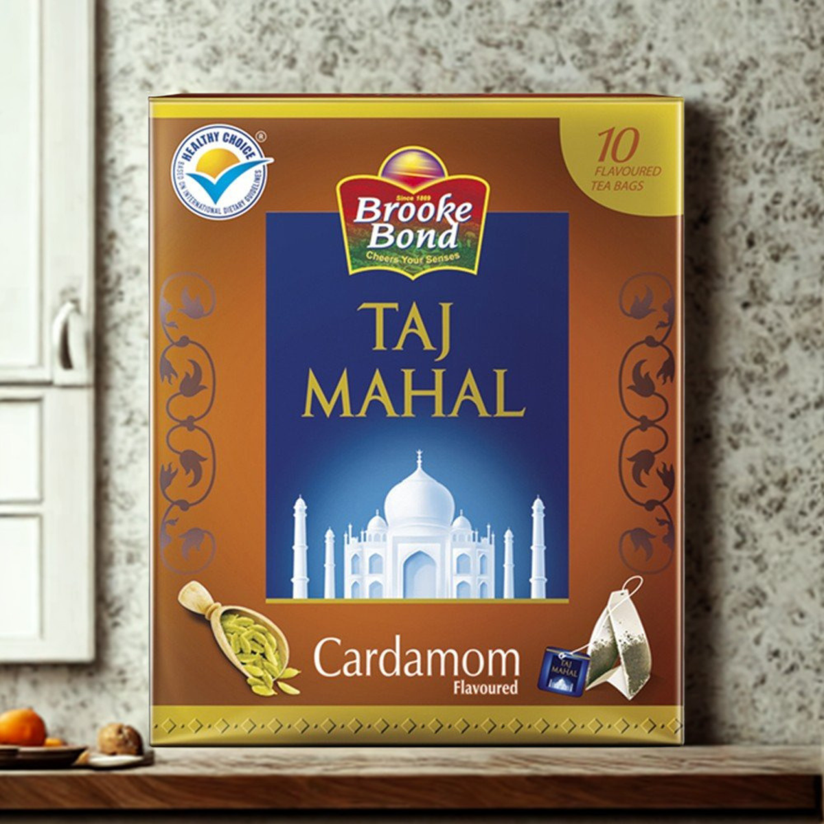 Taj Mahal Fragrant Cardamom Tea Bags
