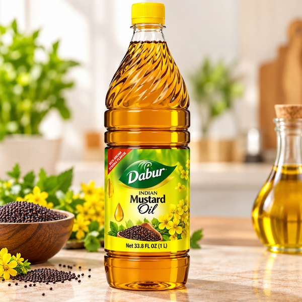 Dabur Mustard Oil 33.8 Oz.
