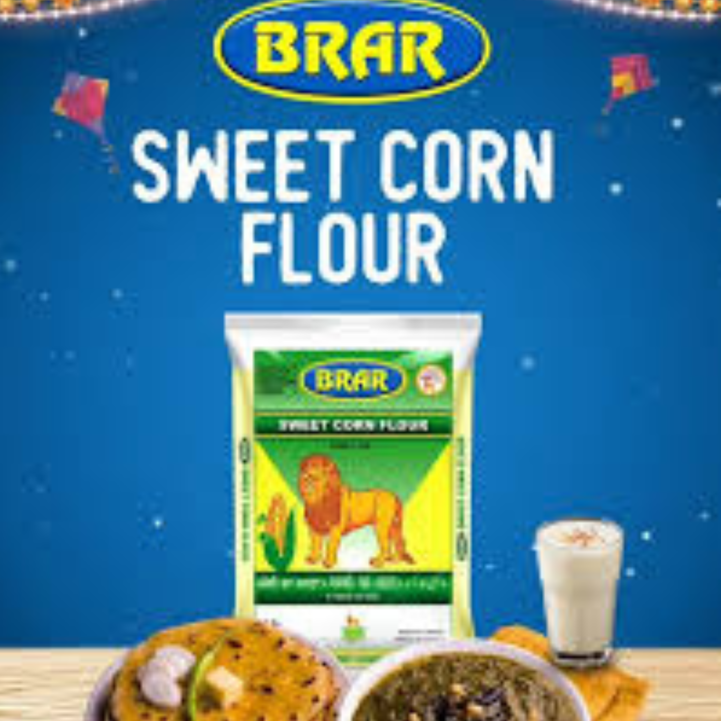 Brar Corn Flour 4 Lb.