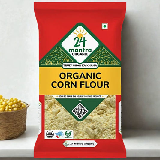 24 Mantra Organic Corn Flour 4 Lb.