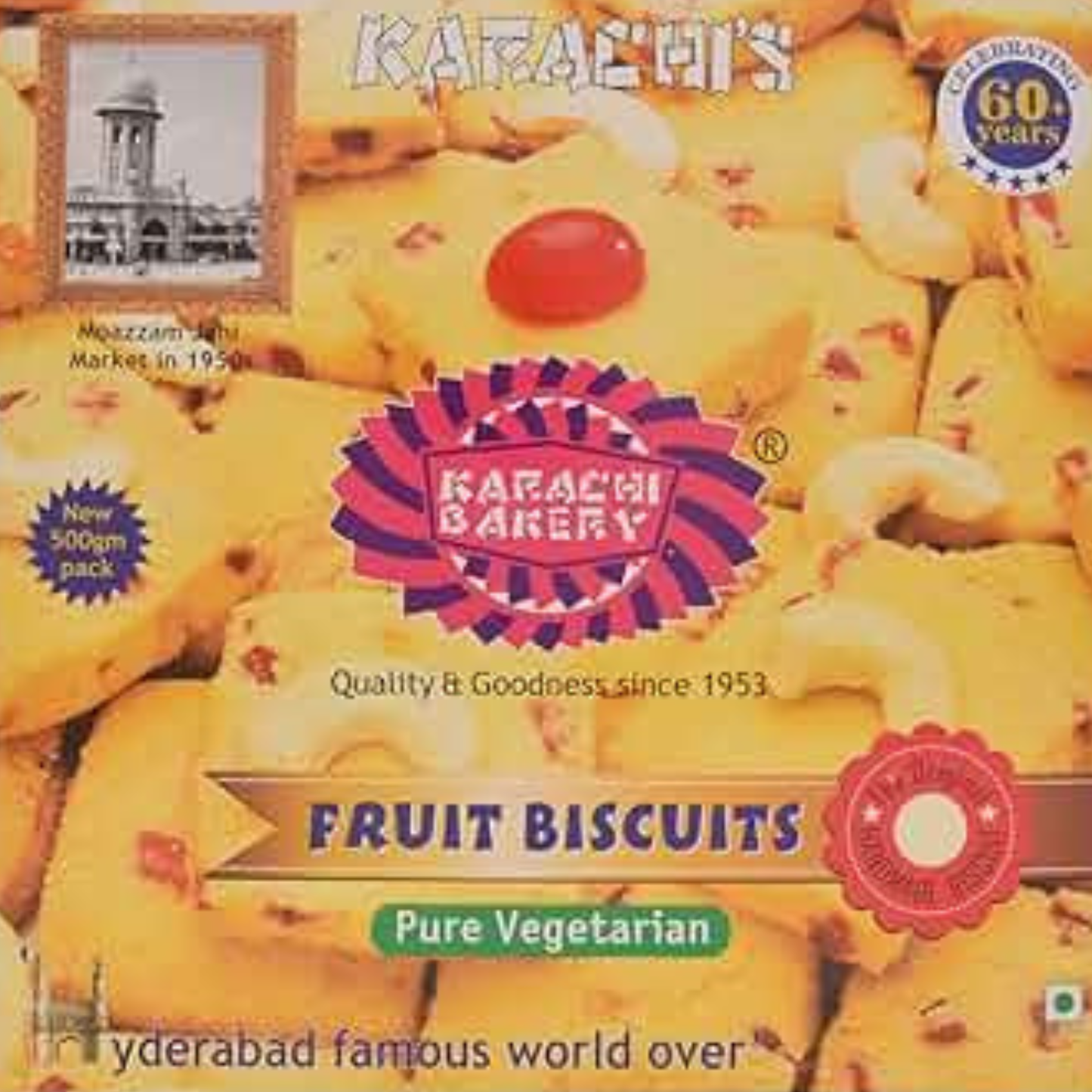 Karachi Fruit Biscuits 400 Gm.