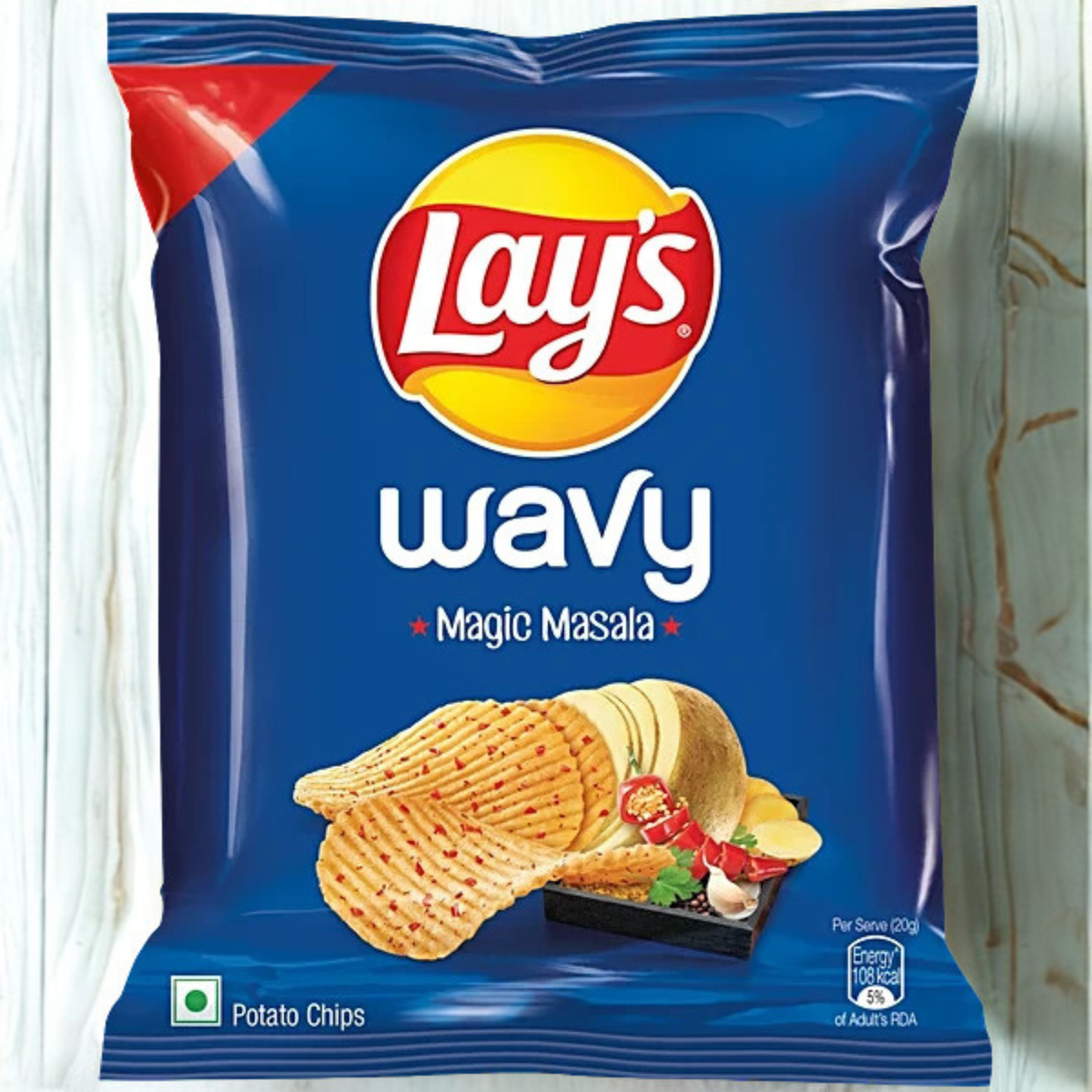 Lays Magic Masala Wavy 45 Gm.