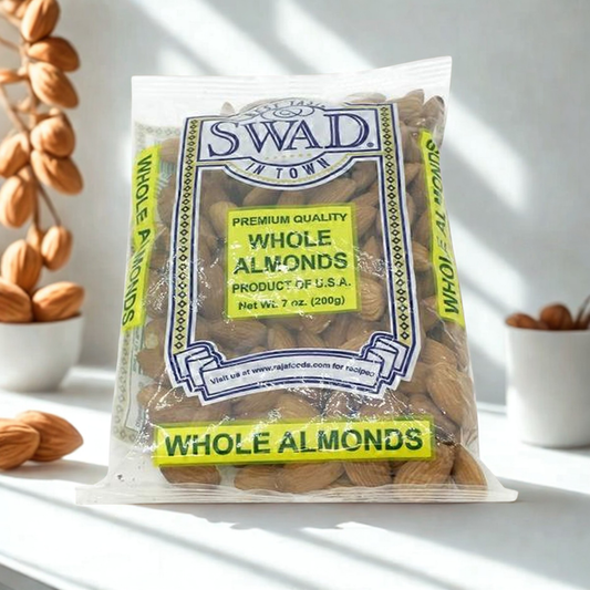 Swad Whole Almonds 7 Oz.