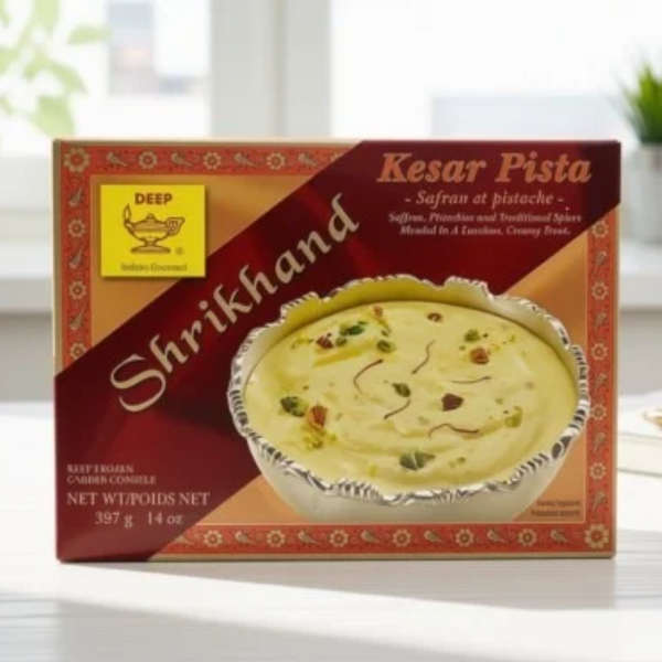 Deep Kesar Pista Shrikhand (Frozen)