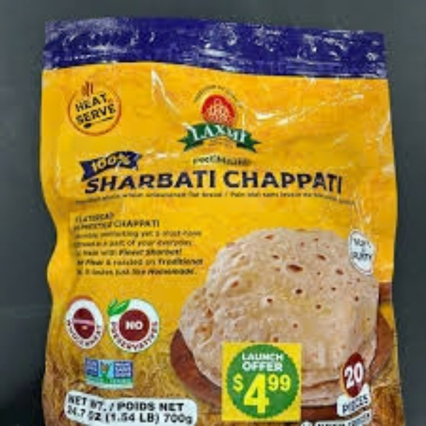 Laxmi Frozen Sharbati Chapati 35 gm.