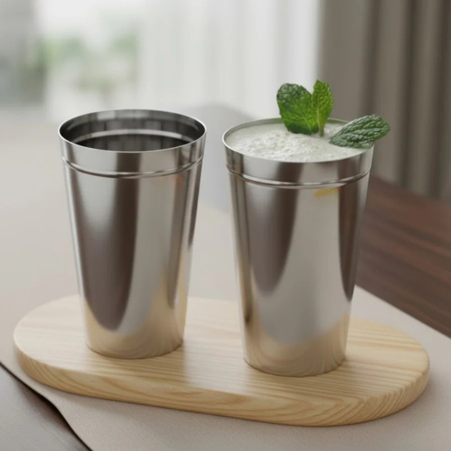 Glass Lassi (Stainless Steel) Large