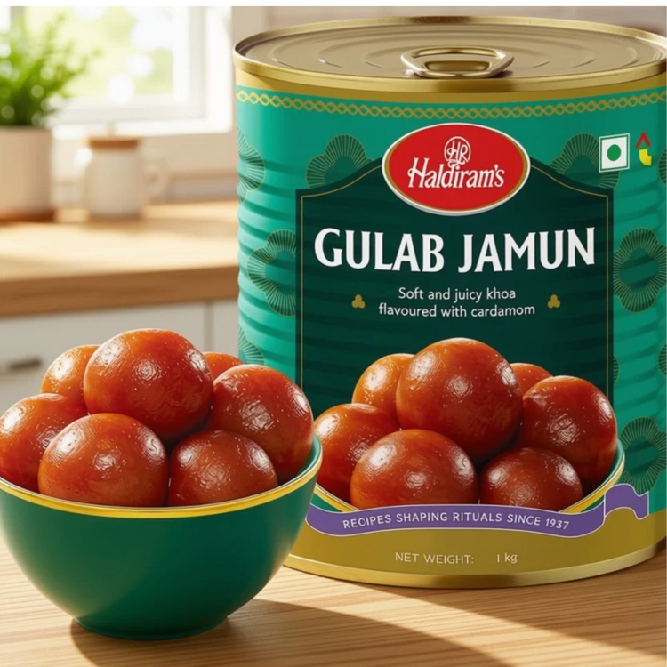 Haldiram (Bucket) Gulab Jamun 16 Kg.